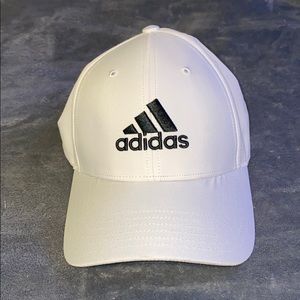 White Adidas Hat